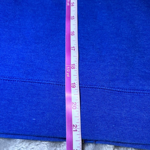 Aeropostale Blue "AERO Varsity Dept" Full Zip Hoodie Womens Size Small Y2K - Picture 10 of 12